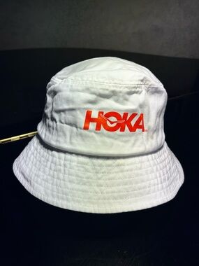 Hoka 2022 Summer Miles Club Bucket Hat White #1